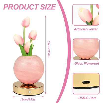 LuxOrbit Tulip Orb Lamp