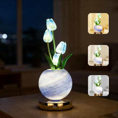 LuxOrbit Tulip Orb Lamp